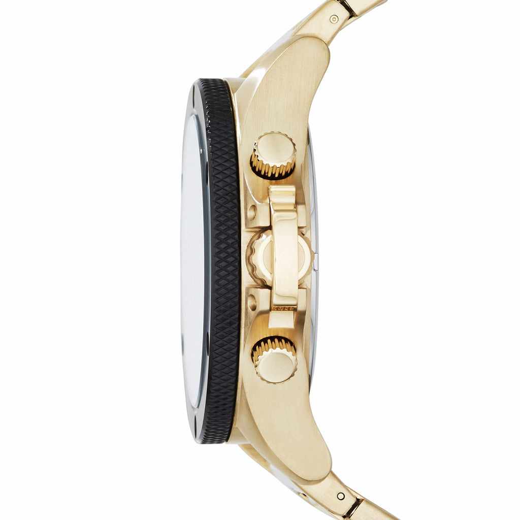 A|X Armani Exchange Men's Chronograph Gold-Tone Stainless Steel Watch (Model: AX1511)