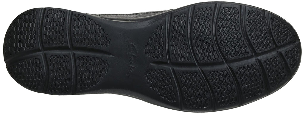 Clarks Men's Cotrell Free Loafer, Black Oily Leather, 11 Wide US