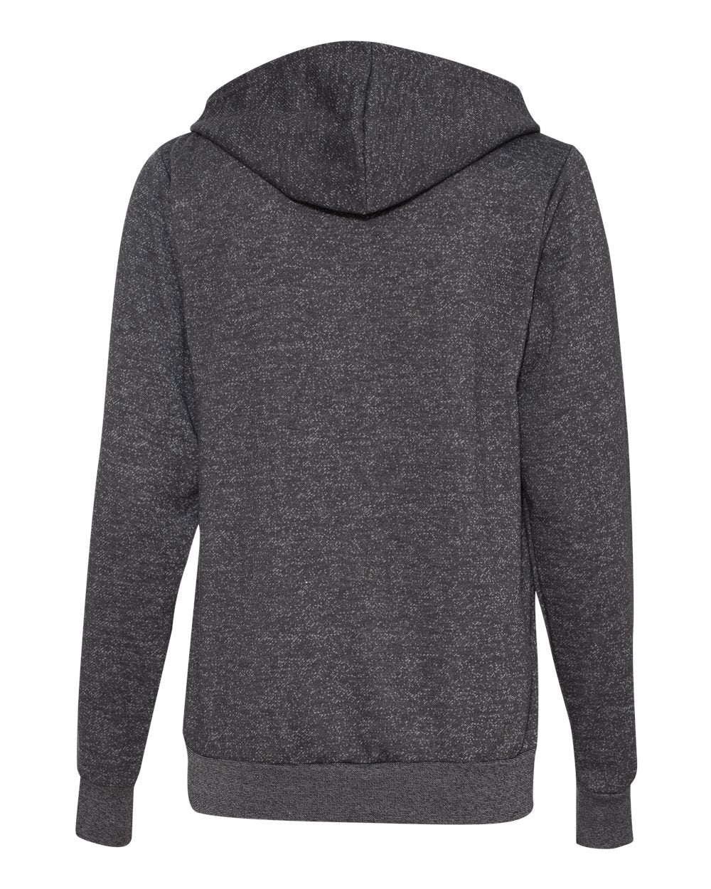 Unisex Sponge Fleece Full-Zip Hooded Sweatshirt - ASPHALT - 2XL(D0102H7WMET)