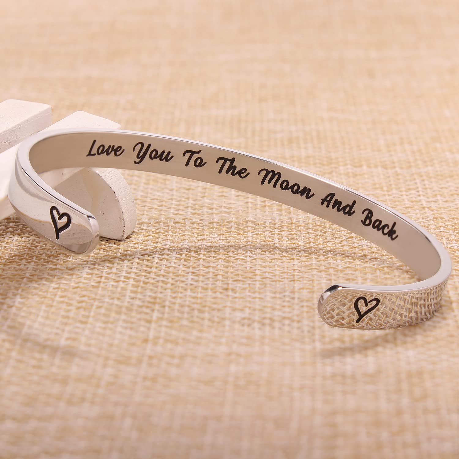 Btysun Bracelets for Women Birthday Gifts for Girlfriend I Love You Gifts for Her Friend Bracelet Mom Wife Coworker Aunt Promise