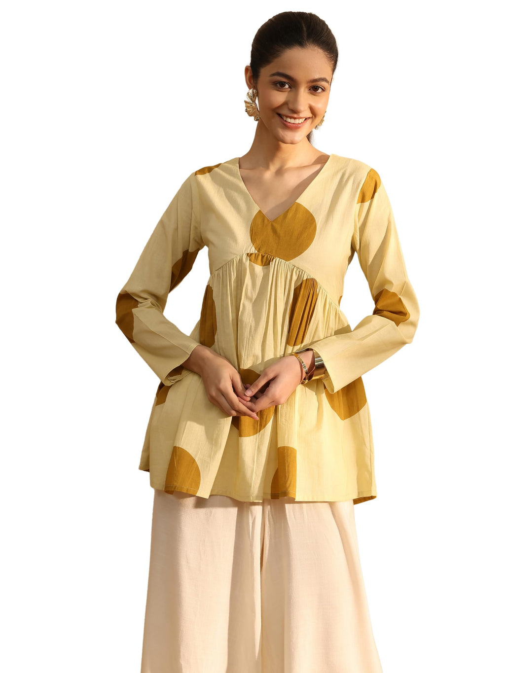 Libas Printed Cotton A-Line Tunic-98346XXL
