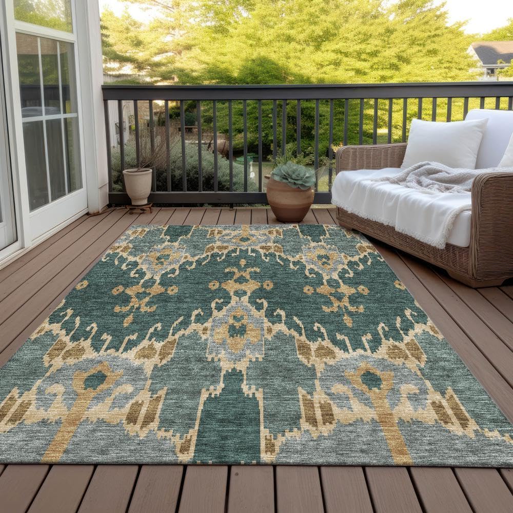 Chantille ACN748 Green 9' x 12' Rug