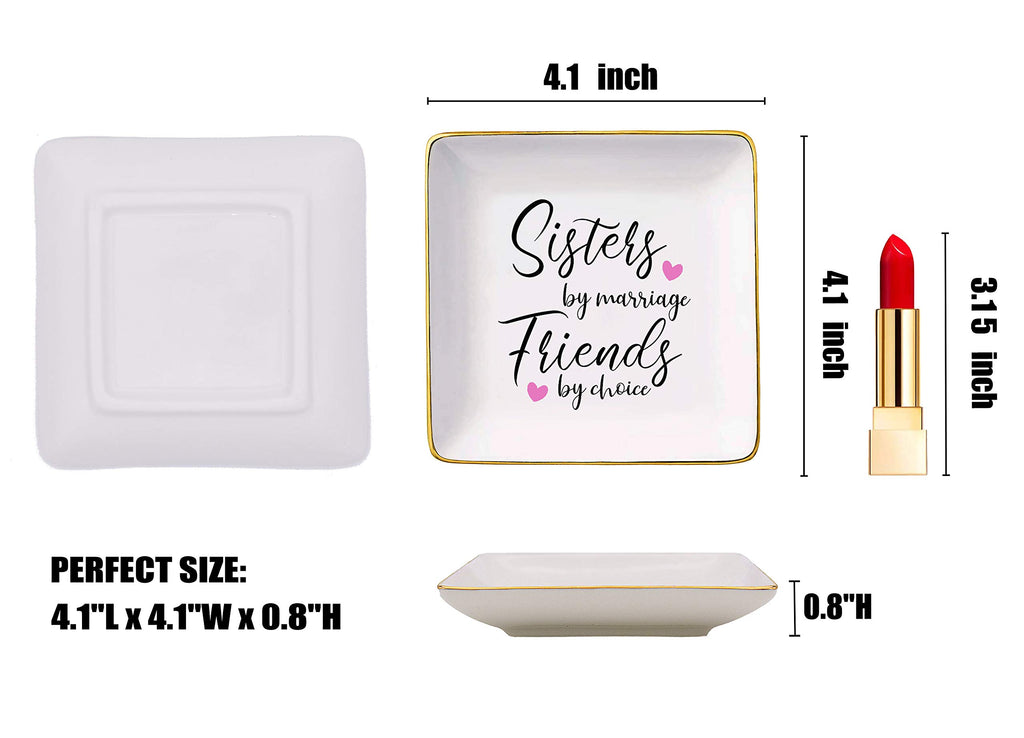 Mother's Day Gifts for Sister-in-Law,Bonus Sister Gift-Unbiological Sister Gift-Birthday Wedding Christmas Gift-Sister Gift-Sist