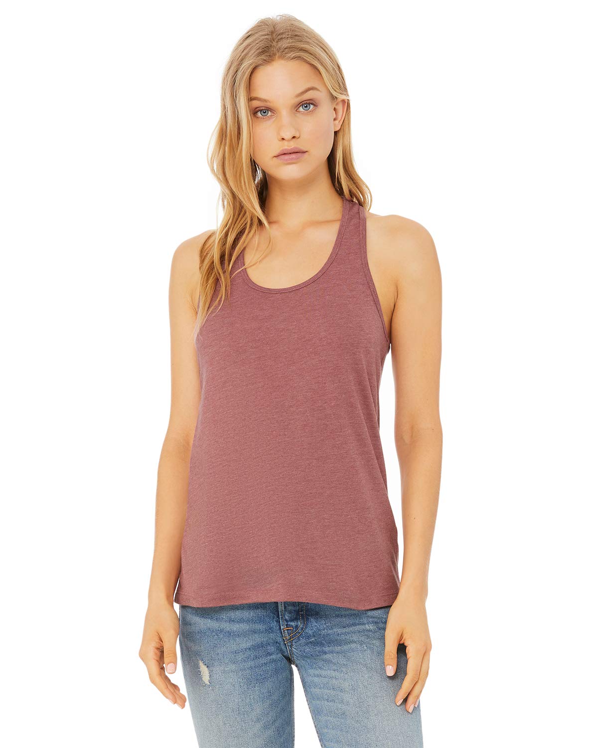 Ladies Jersey Racerback Tank - WHITE - S(D0102H7KEXT)