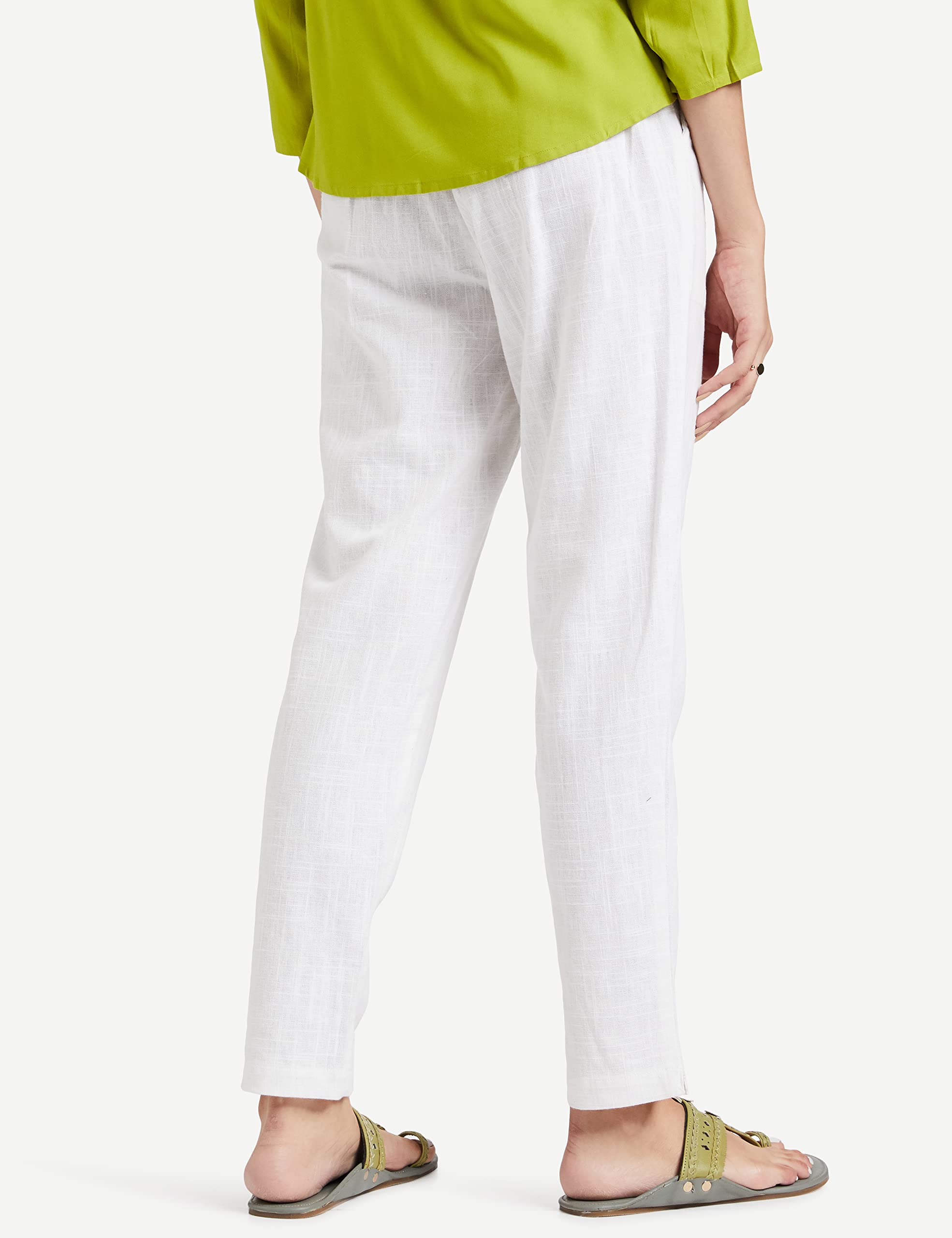 DIGITAL SHOPEE Women Cotton Trouser Pant For Women | Girls Formal Casual Daily Party Office Wear