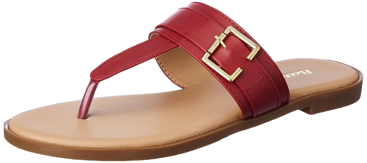 Bata Kelsey Womens Red Thongs  5 UK (5715266) 5