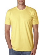 NEXT LEVEL APPAREL Mens Premium Fitted CVC Crew Tee (N6210) Banana Cream 3XL