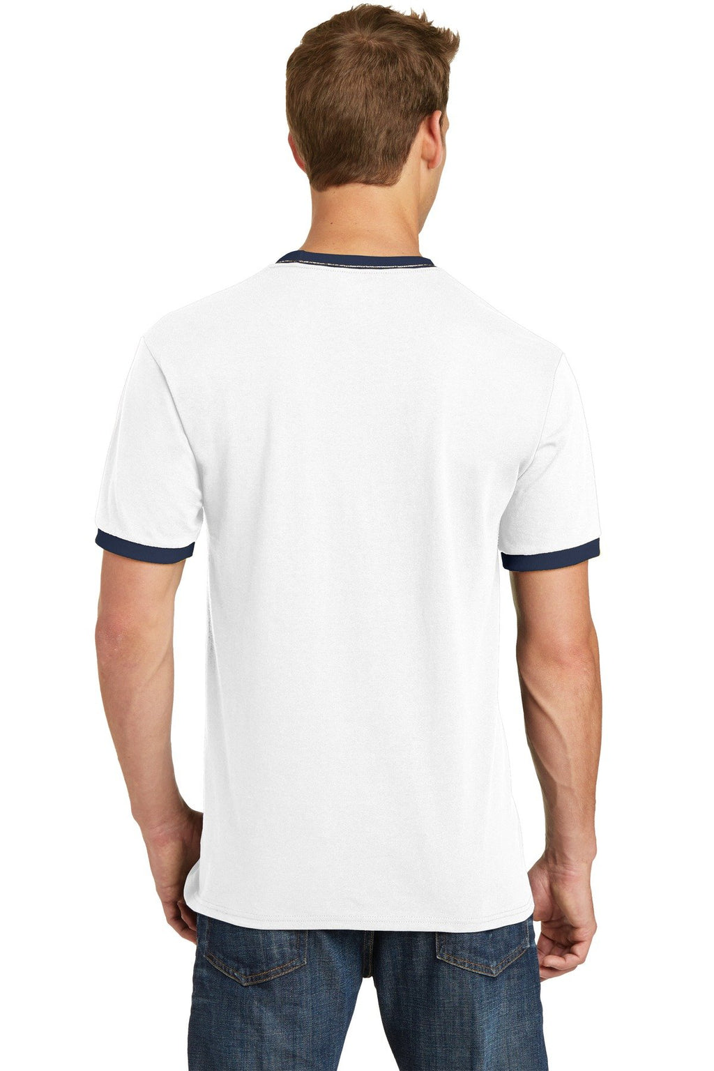 Port & Company Core Cotton Ringer Tee PC54R