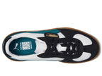PUMA Palermo (Big Kid) Sneaker, White/Cold Green Black, 6 US Unisex