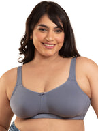 Nykd (Nyb105 Cotton Non Padded & Non Wired Everyday Bra For Women | Full Coverage Bra With No Sweat & Breast Separating Feature 