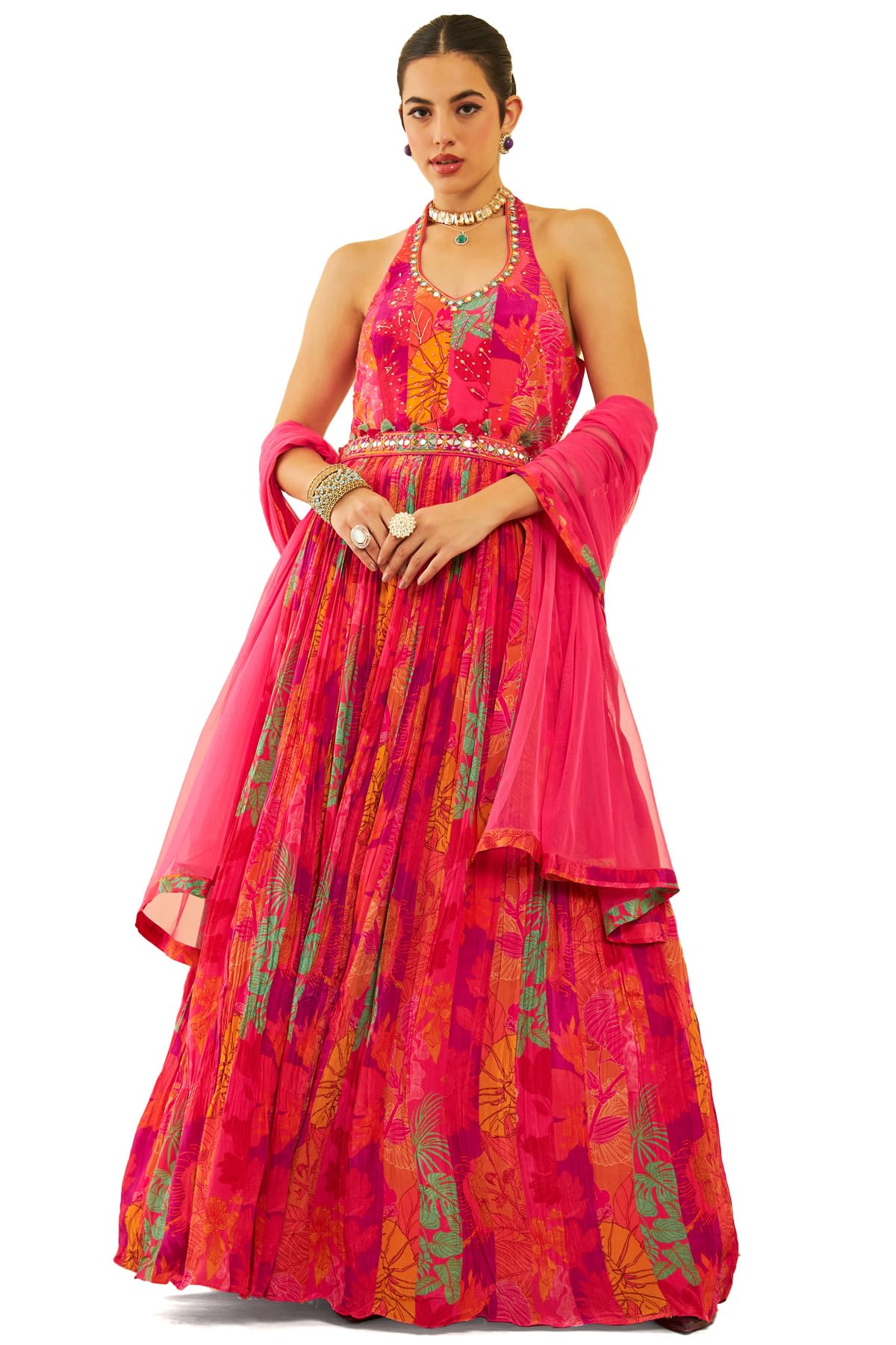 Soch Women Fit and Flare Maxi Dress (owa3cd20367a