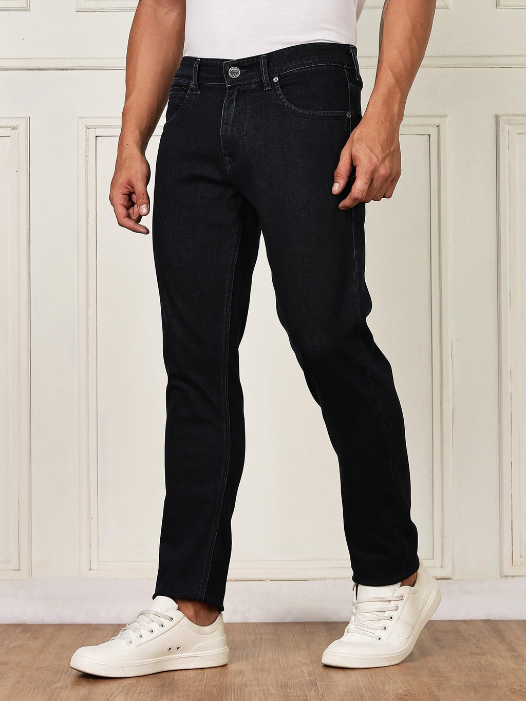 Thomas Scott Mens Regular Jeans (TSJ340_Dark Blue2