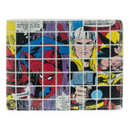 Marvel Square collage Bifold Wallet Red