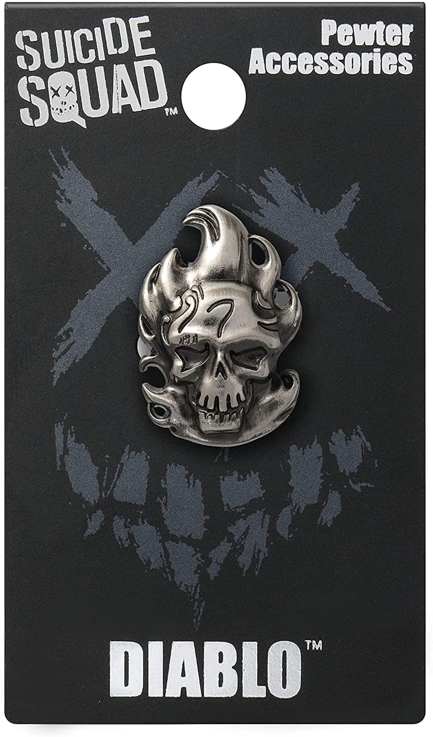 DC Comics Suicide Squad Pewter Lapel Pin | Diablo