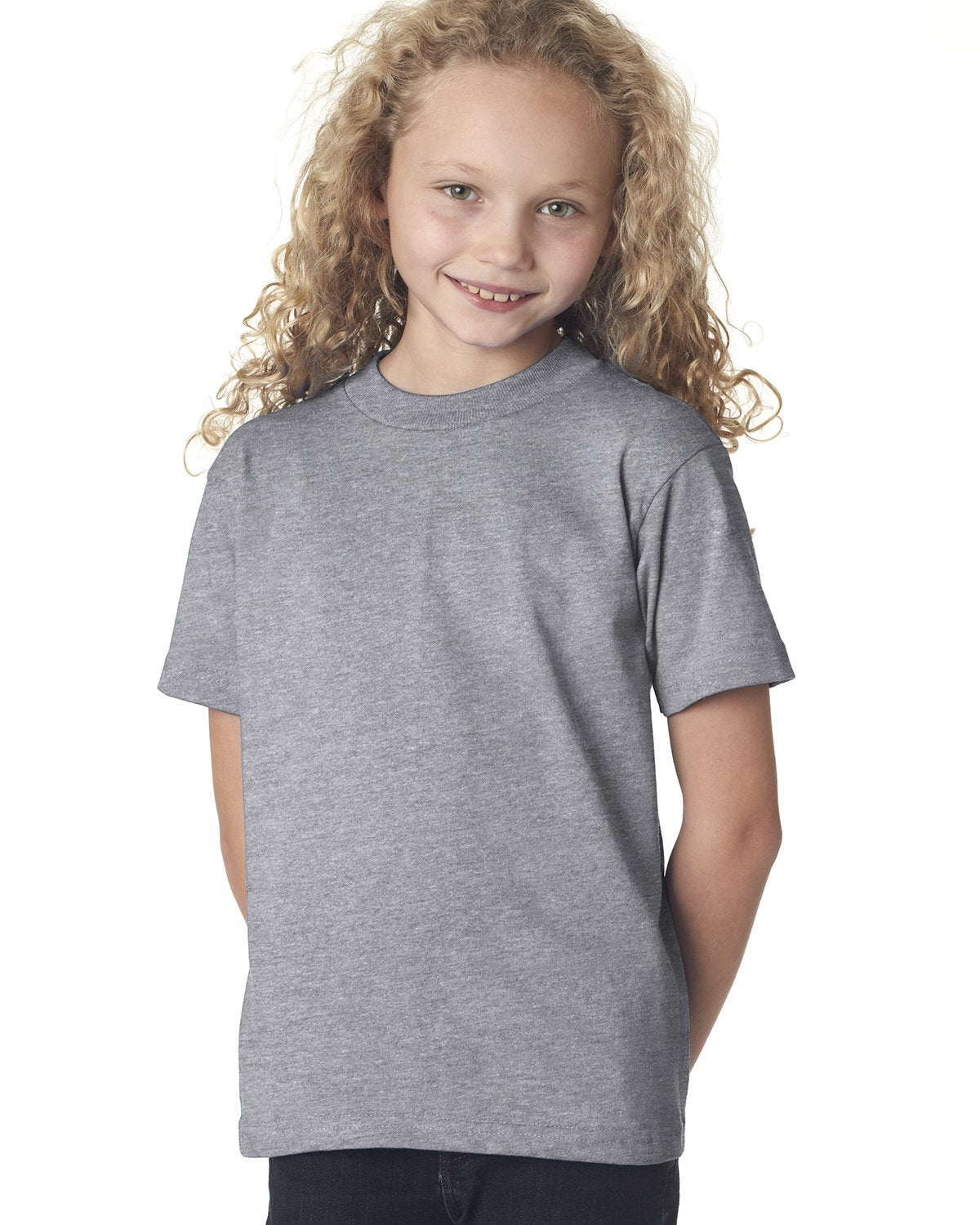 Youth 61 oz 100 % cotton T-Shirt - WHITE - XS(D0102H7MHYT)