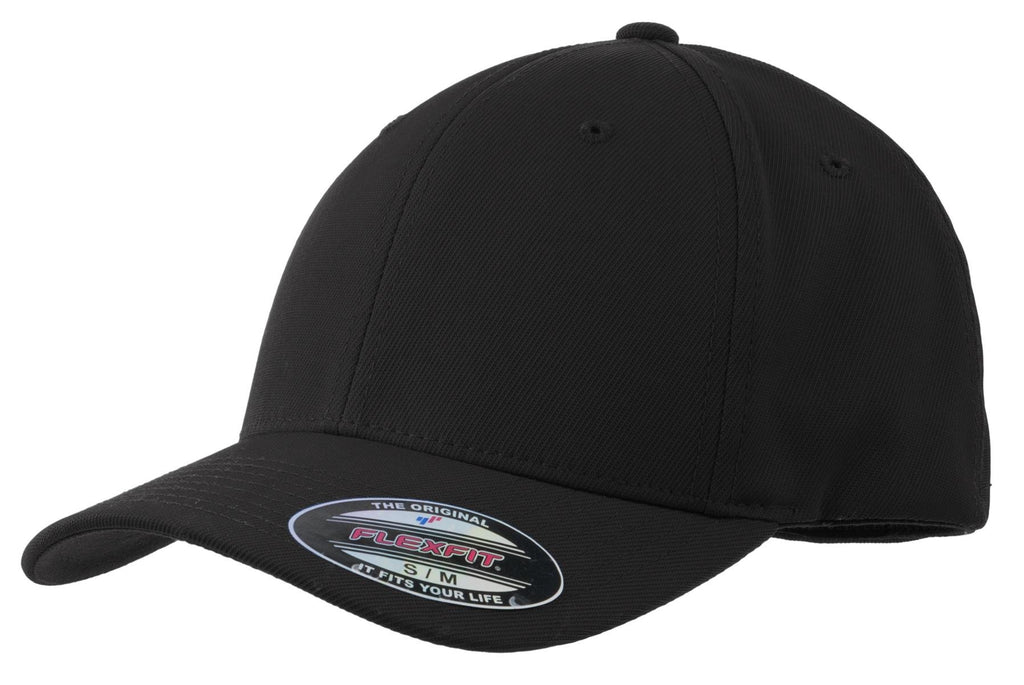 Sport-Tek Flexfit Performance Solid Cap XS Black