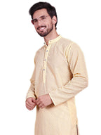 Jompers Mens Chikankari Embroider Kurta