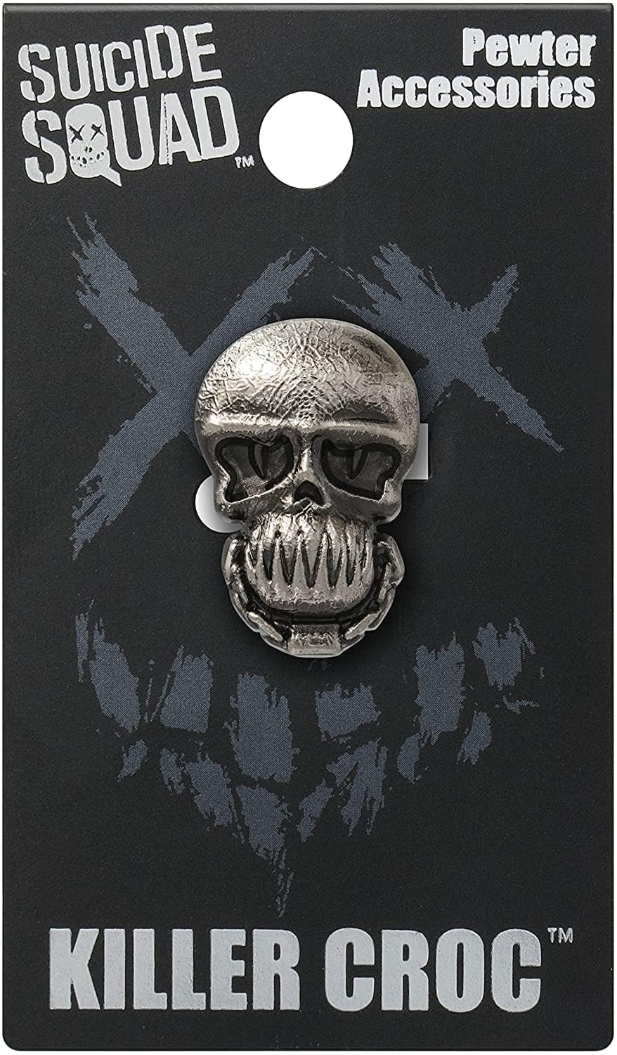 DC Comics Suicide Squad Pewter Lapel Pin | Killer Croc