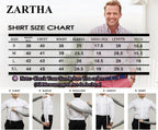 Zartha MenS Casual Cotton Polyester Blend Solid Full Sleeve Short Kurta (Pack Of 2)