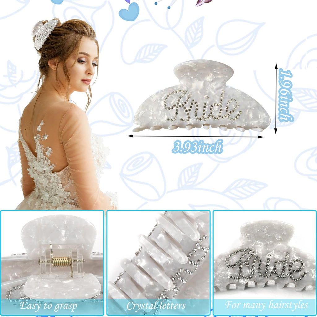 Bride to Be Gift Set, Bride Slippers, I Do Slippers, Bride Robe, Bride Hair Claw Bride Hair Clip, Bridal Wedding Robe, Wedding G