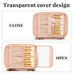 OCHEAL Makeup Bag, Large Travel Makeup Bag Cosmetic Bags for Women Traveling Washable Make Up Bag Organizer Case -Large Pink