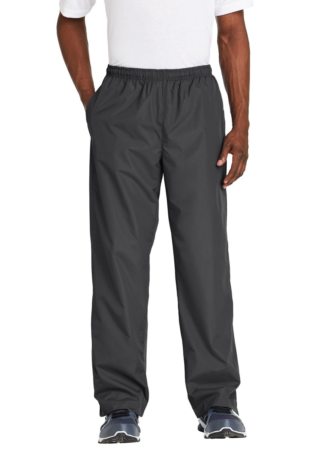 Sport-Tek Men's Wind Pant, Graphite Grey, 3X-Large