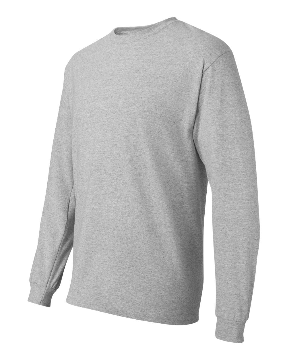 Mens 52 oz comfortSoft cotton Long-Sleeve T-Shirt - WHITE - S(D0102H7KTLP)