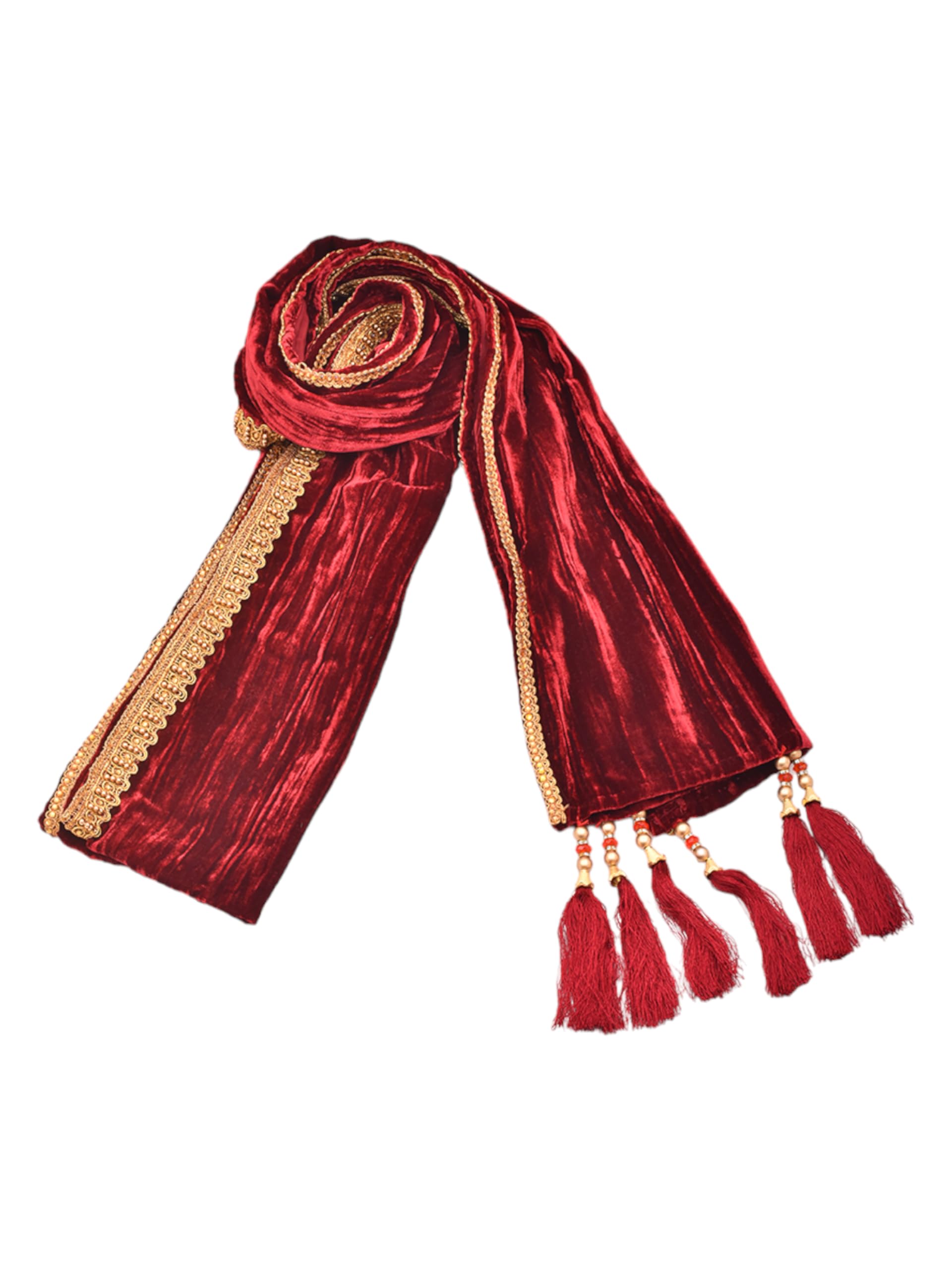 Manyavar Stylish Maroon Dupatta
