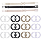 Thsinde Bra Strap Clips, 12 Bra Clips and Bra Straps Holder Women