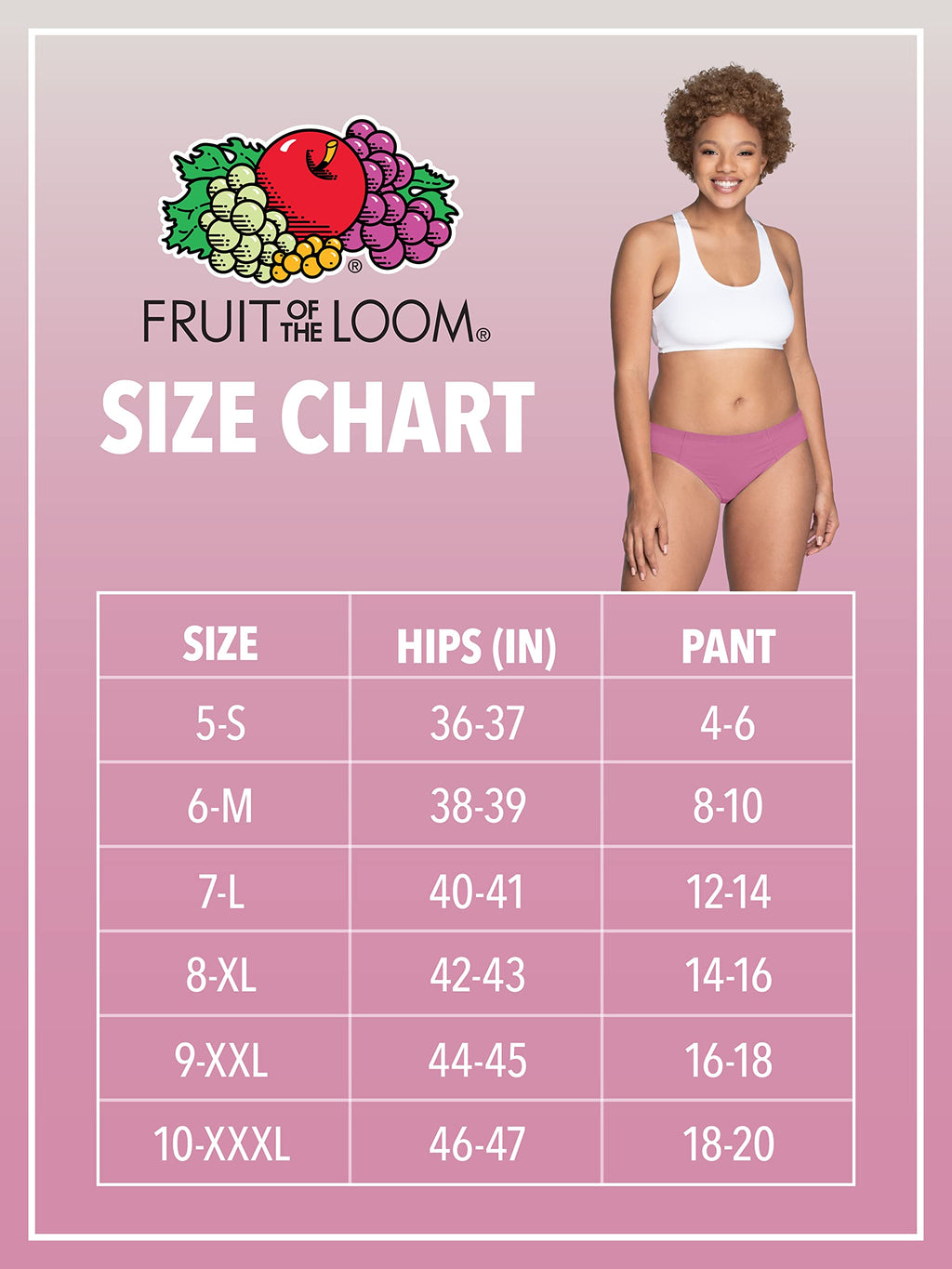 Fruit of the Loom Women's Beyondsoft Underwear, Super Soft Designed with Comfort in Mind, Available in Plus Size, Brief-Cotton B