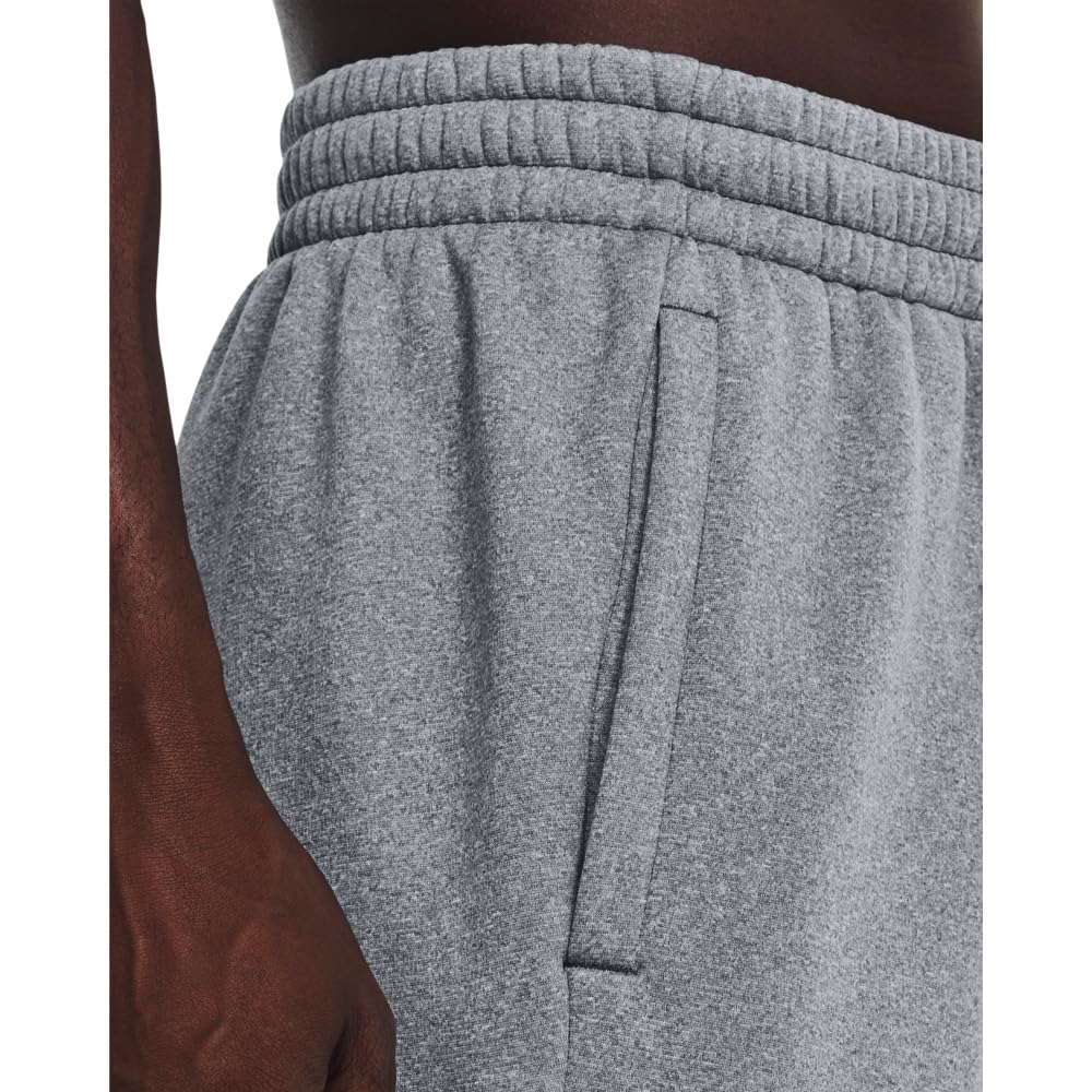 Under Armour Men's Armour Fleece Pants, (012) Pitch Gray Light Heather / / Black, XX-Large