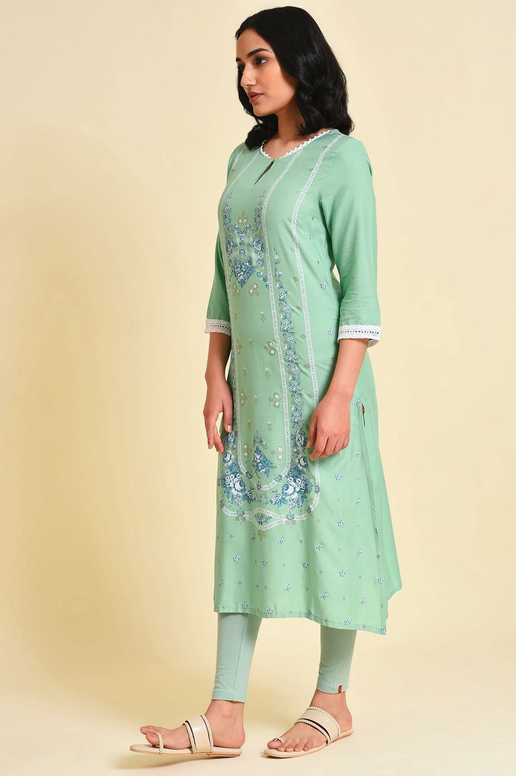 W For Woman Women'S Regular Kurta