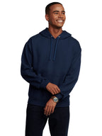 Fruit of the Loom Eversoft Fleece Hoodies, Moisture Wicking & Breathable, Hooded Sweatshirt, Navy Pullover, Small