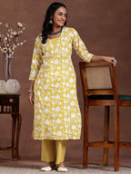 Libas WomenS Pure Cotton Kurta Set (278960R