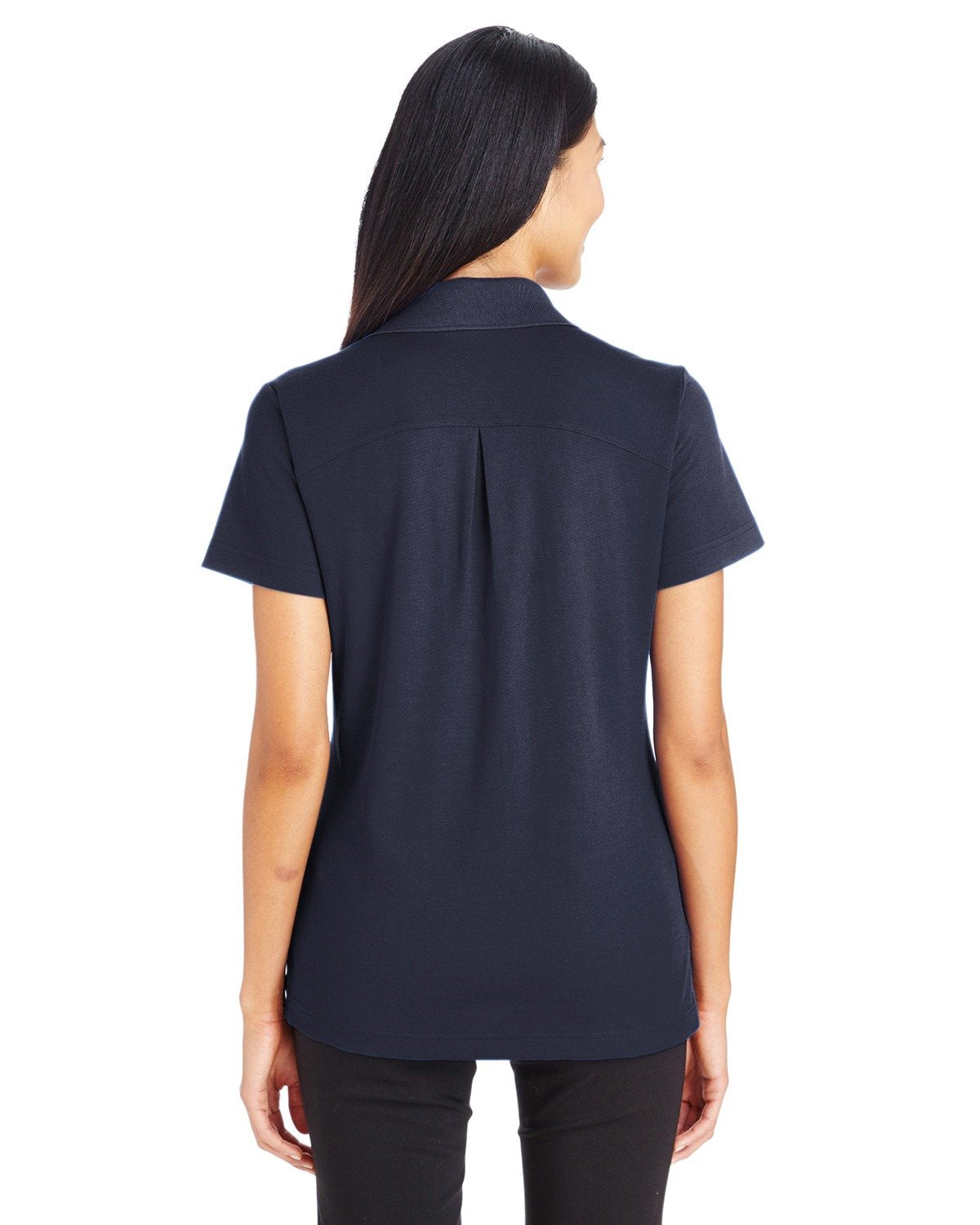 crownLux Performanceadies Plaited Polo - gRAPHITE - XS(D0102H7N9Y2)