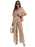 Leriya Fashion Rayon Kurta Set For Women || Ethnic Co Ord Set || Printed Kurti Pant Set For Girls || Casual Kurti Set || Co Ord 