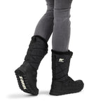 Sorel Whitney II Tall Lace Waterproof Women's Boots - Black - Size 8.5