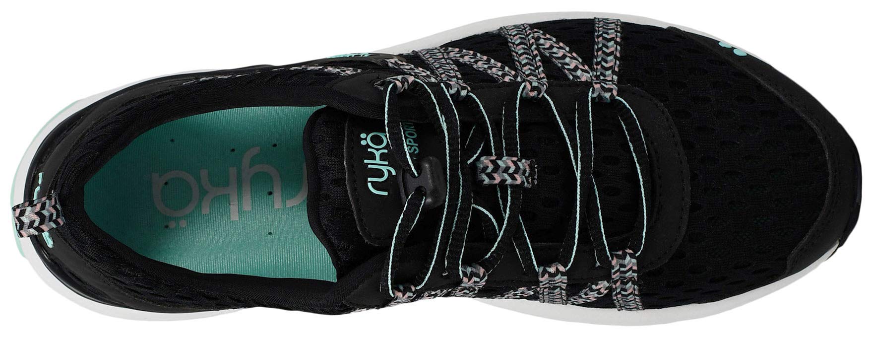 Ryka Women's Hydro Sport Water Shoe, Black 2, 7.5 M US