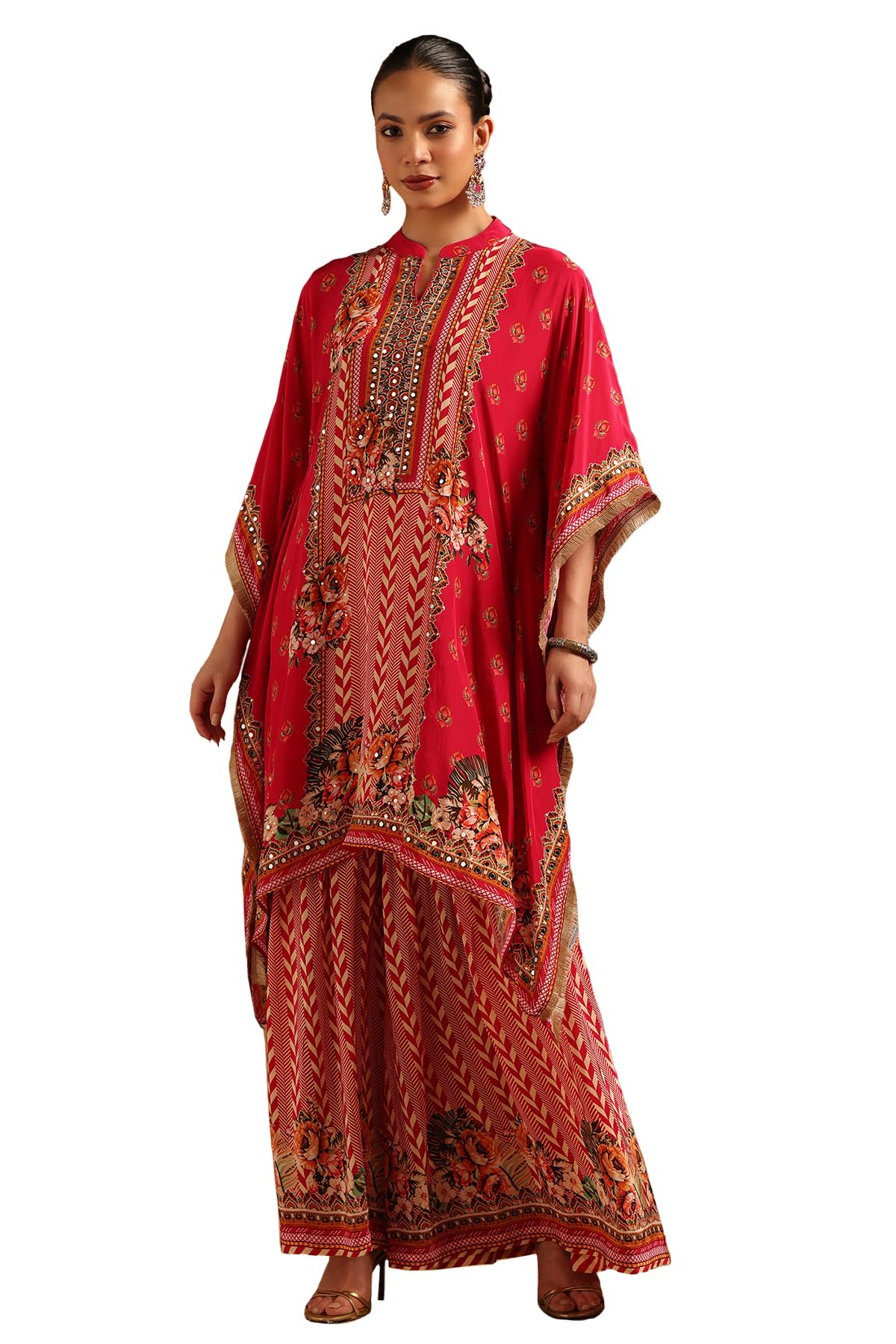 Soch Women Mirror Work Dress