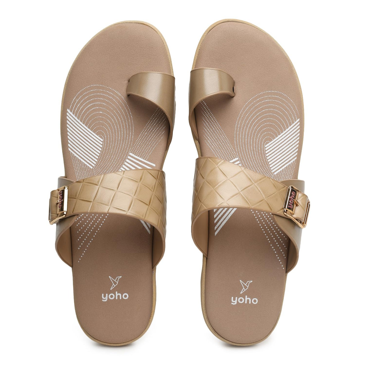 YOHO SDL 115 Women Comfort Sandals | Orthopedic & Soft Sandal for Ladies | Fancy Slippers/Chappal For Girls | Stylish Heeled Wed 6