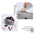 YOOLIFE Gifts for Grandma - Personalized Birthday Gifts for Grandma, Initial Makeup Bag, Monogram Make Up Bag for Women N