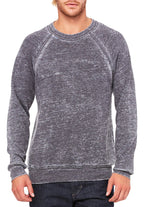 Unisex Sponge Fleece crewneck Sweatshirt - DK gRY MRBLE FLc - M(D0102H7W1F6)