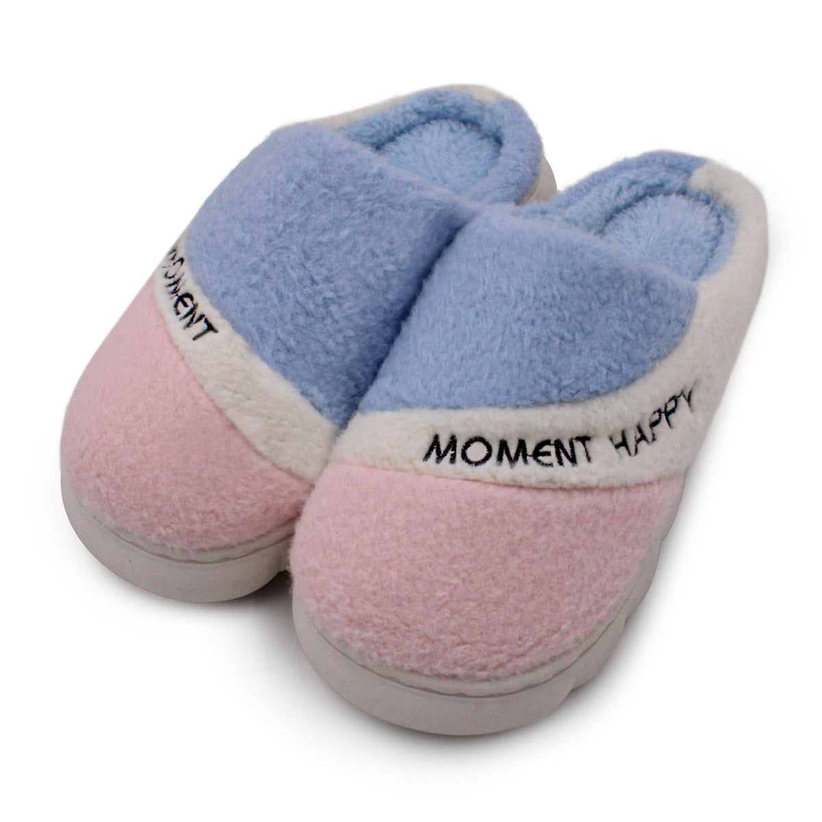 VRITRAZ Happy Moment Design | Anti Skid | Lightweight Indoor Winter Slipper For Girls and Womens, Warm House Chappal, Casual Fla 6