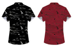 Kadiyu Half Sleeve Casual Printed Shirts For Men Regular Fit Printed Spread Collar Casual Shirt Lycra Fabric With Combo Shirt (P
