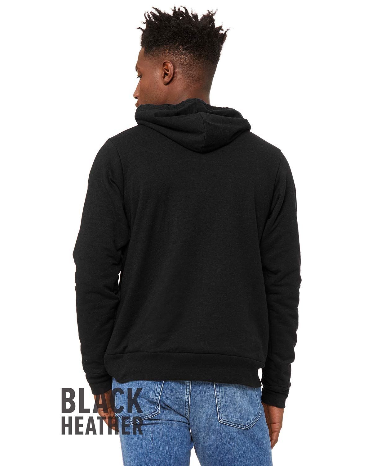 Unisex Sponge Fleece Pullover Hoodie - NAVY - S(D0102H7W22J)