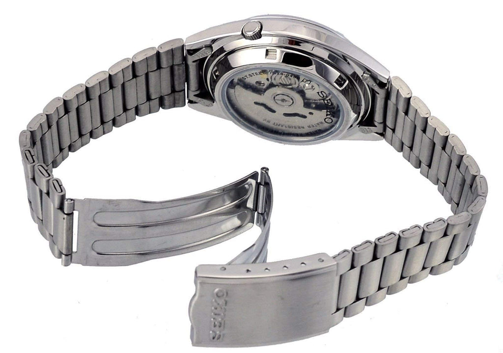 Seiko 5 Men's SNXS75 Automatic Grey Dial Stainless-Steel Bracelet Watch