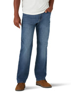 Wrangler mens Free-to-stretch Relaxed Fit Jeans, Milwaukee, 40W x 32L US