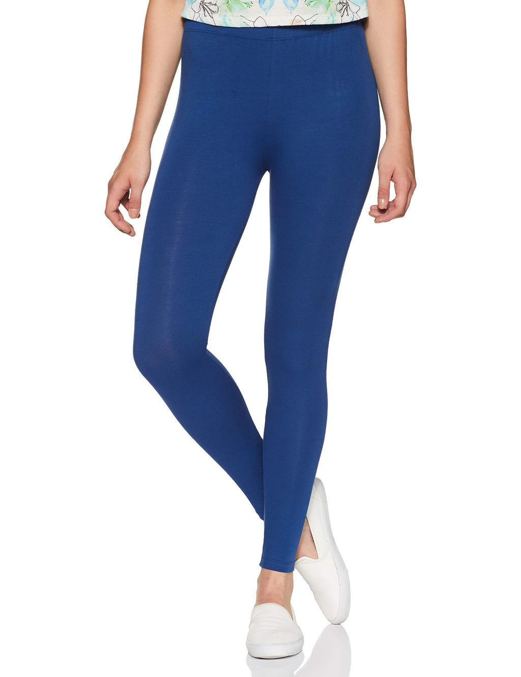 Rupa Softline 4D Cotton Stretch Comfort Ankle Leggings for Women,All-Purpose Fashion for Western, Ethnic, Sporty, and Casual Wea