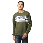 Pepe Jeans MenS Regular Fit Crew Neck Sweatshirt