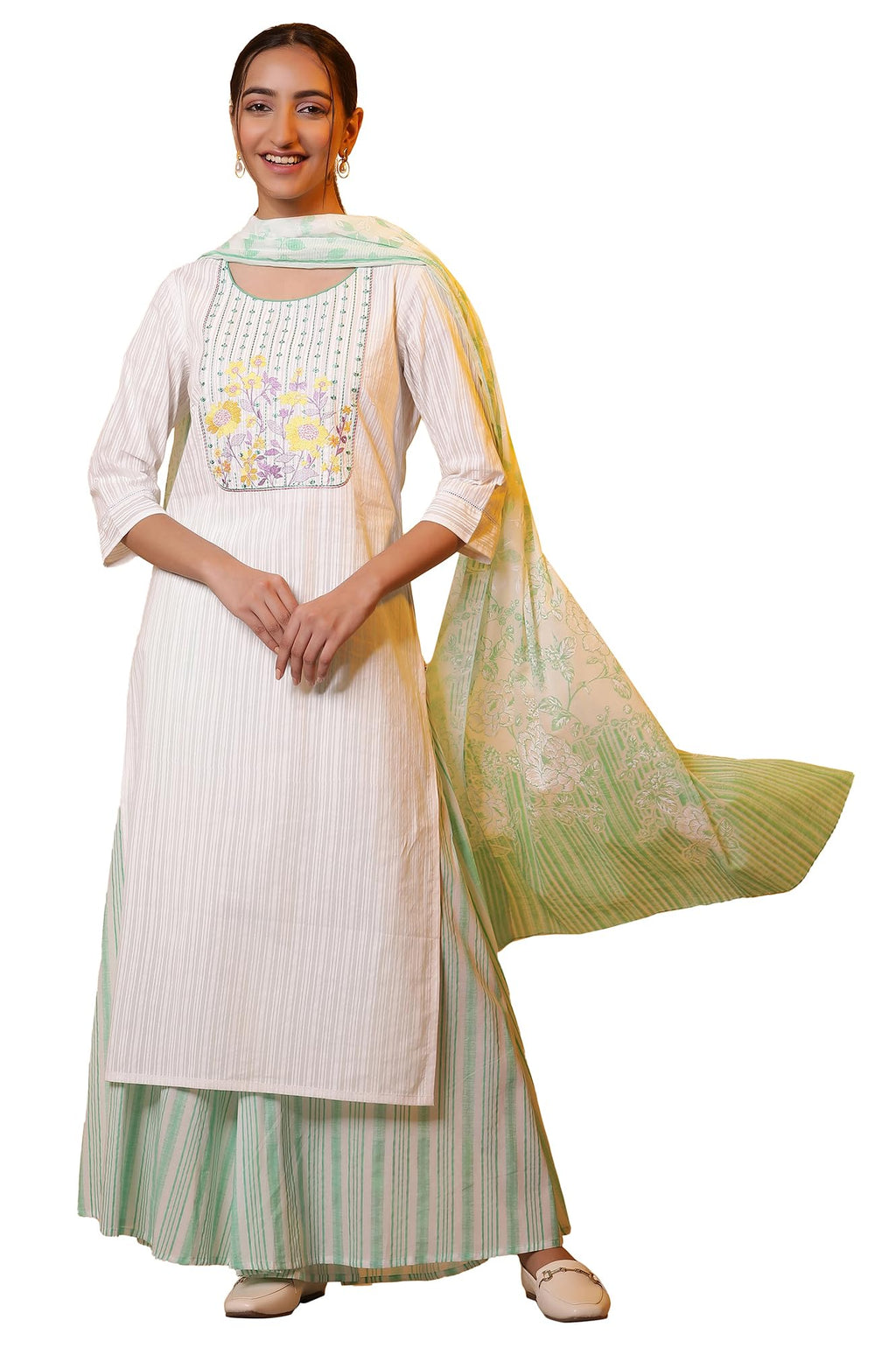Aurelia Women Floral Print Dupatta